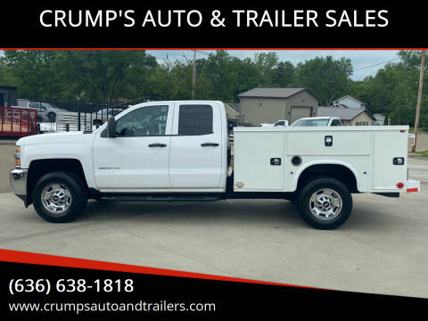 2015 Chevrolet Silverado 2500HD for sale at CRUMP'S AUTO & TRAILER SALES in Crystal City MO
