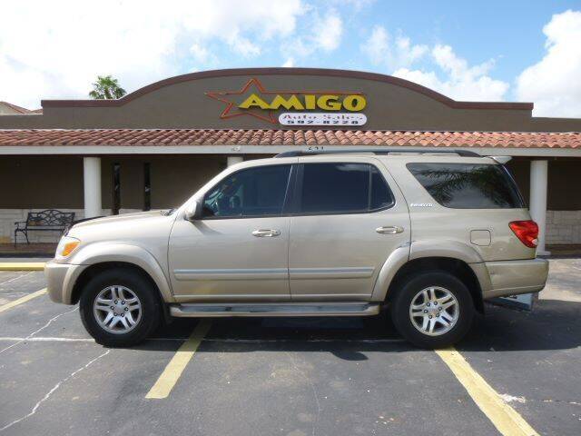2006 Toyota Sequoia for sale at AMIGO AUTO SALES in Kingsville TX