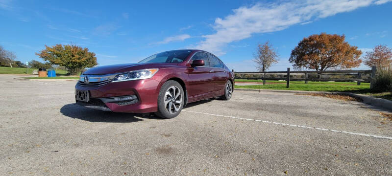 Used 2017 Honda Accord EX-L with VIN 1HGCR2F84HA120404 for sale in Austin, TX