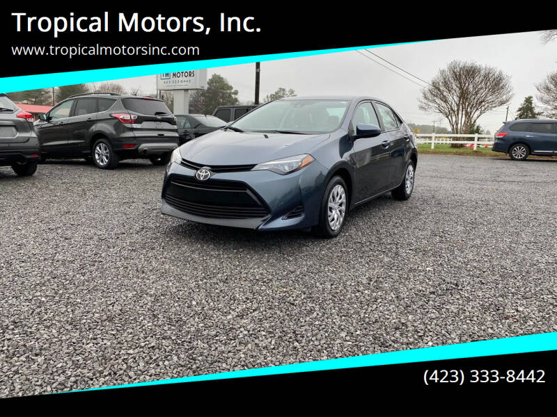 2018 Toyota Corolla for sale at Tropical Motors, Inc. in Riceville TN