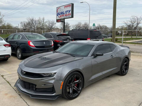 2021 Chevrolet Camaro for sale at QUALITY AUTO SALES in Wayne MI