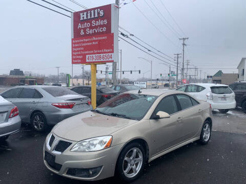 2009 Pontiac G6 for sale at Hill's Auto Sales LLC in Bowling Green OH