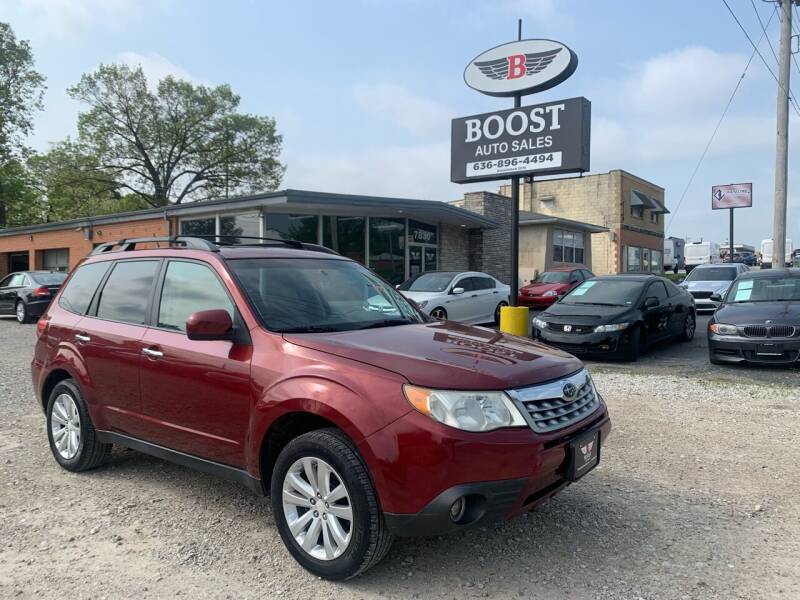 2011 Subaru Forester for sale at BOOST AUTO SALES in Saint Louis MO