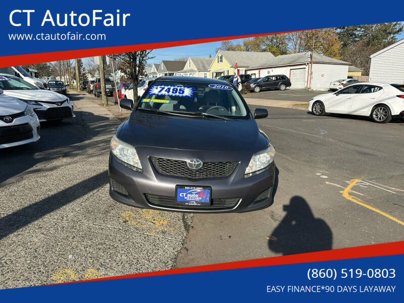 2010 Toyota Corolla for sale at CT AutoFair in West Hartford CT