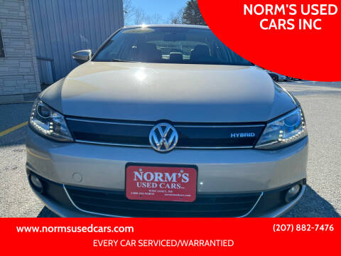 2013 Volkswagen Jetta for sale at NORM'S USED CARS INC in Wiscasset ME