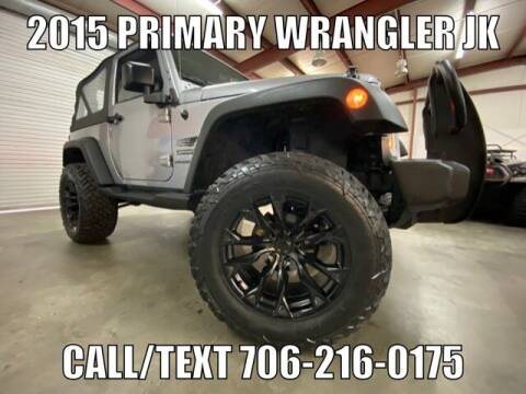 2015 Jeep Wrangler for sale at PRIMARY AUTO GROUP Jeep Wrangler Hummer Argo Sherp in Dawsonville GA