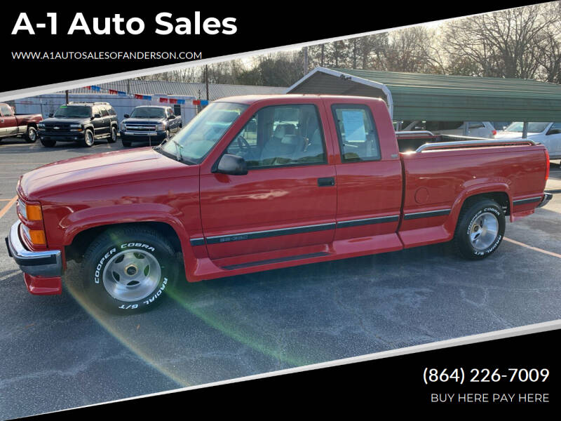 1995 Chevrolet C/K 1500 Series for sale at A-1 Auto Sales in Anderson SC