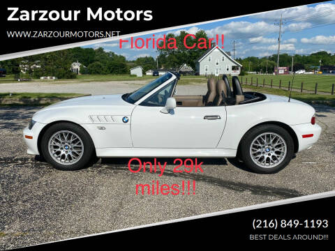 2002 BMW Z3 for sale at Zarzour Motors in Chesterland OH