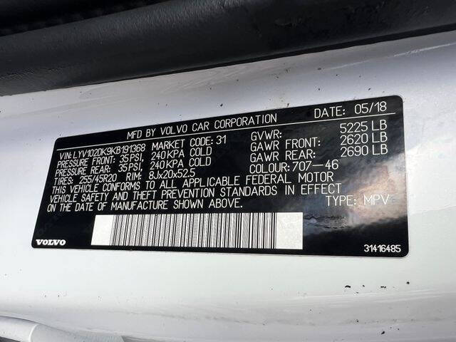 2019 Volvo XC60 T5 Momentum