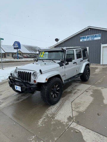 2012 Jeep Wrangler Unlimited for sale at Iowa Auto Sales in Storm Lake IA