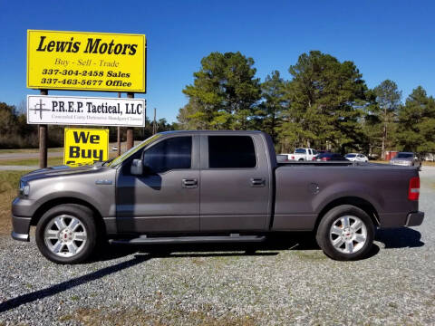 2007 Ford F-150 for sale at Lewis Motors LLC in Deridder LA