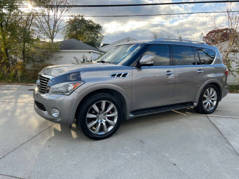 2012 Infiniti QX56 for sale at Suburban Auto Sales LLC in Madison Heights MI