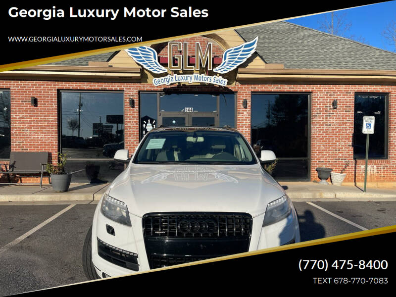 2014 Audi Q7 for sale at Georgia Luxury Motor Sales in Cumming GA