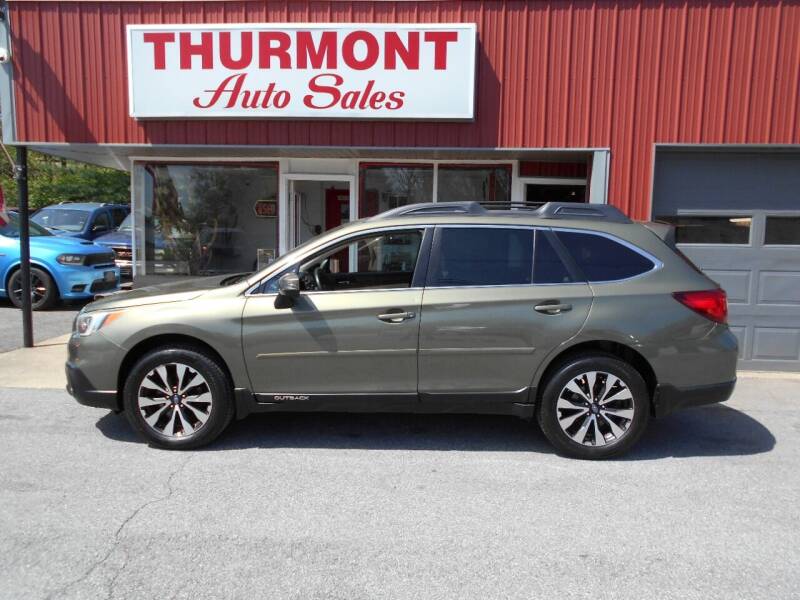 2016 Subaru Outback for sale at THURMONT AUTO SALES in Thurmont MD