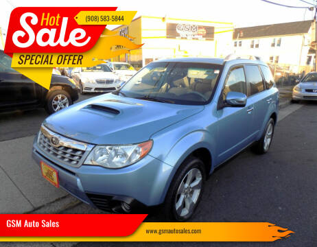 2012 Subaru Forester for sale at GSM Auto Sales in Linden NJ