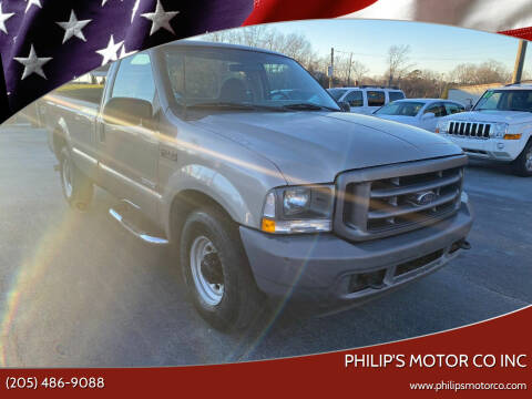 2003 Ford F-250 Super Duty for sale at PHILIP'S MOTOR CO INC in Haleyville AL