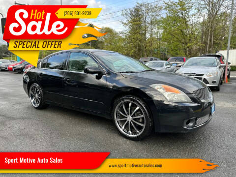 2009 Nissan Altima for sale at Sport Motive Auto Sales in Seattle WA