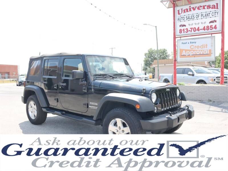 2015 Jeep Wrangler Unlimited for sale at Universal Auto Sales in Plant City FL