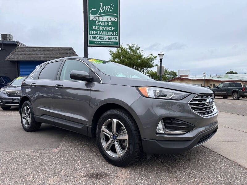 2021 Ford Edge for sale at Jon's Auto in Marquette MI