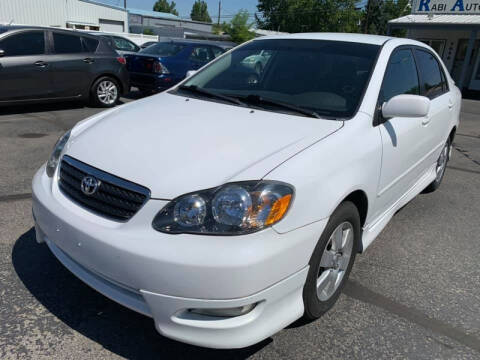 2006 Toyota Corolla for sale at RABI AUTO SALES LLC in Garden City ID