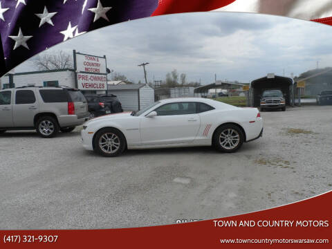 2015 Chevrolet Camaro for sale at Town and Country Motors in Warsaw MO