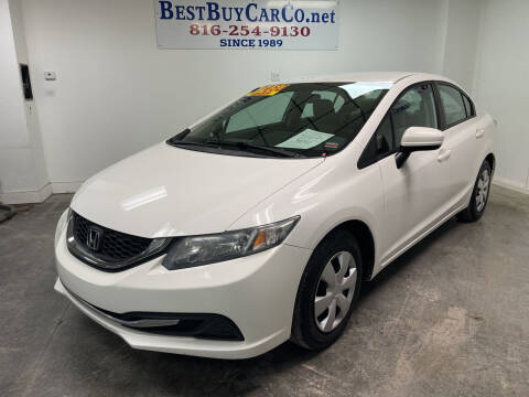 2015 Honda Civic for sale at Best Buy Car Co in Independence MO