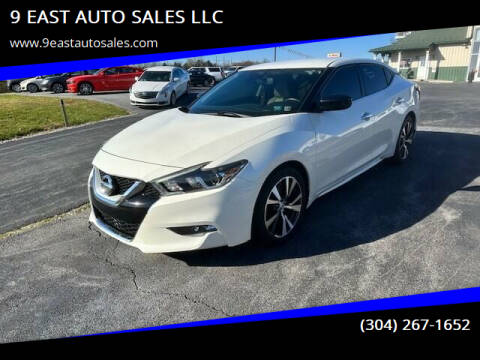 2017 Nissan Maxima for sale at 9 EAST AUTO SALES LLC in Martinsburg WV