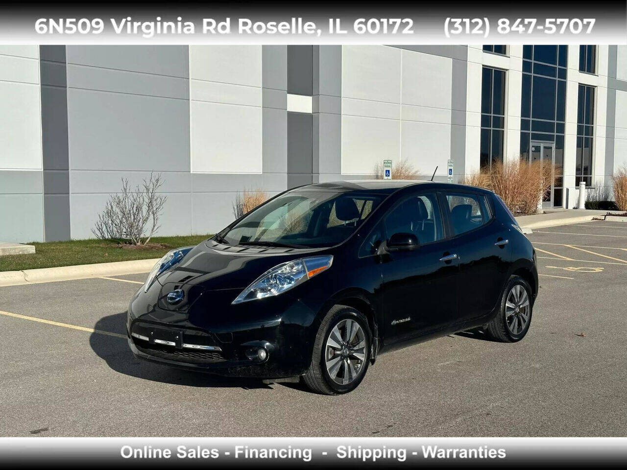 2015 nissan leaf s deals hatchback 4d