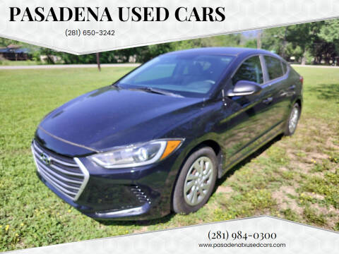 2018 Hyundai Elantra for sale at Pasadena Used Cars in Pasadena TX
