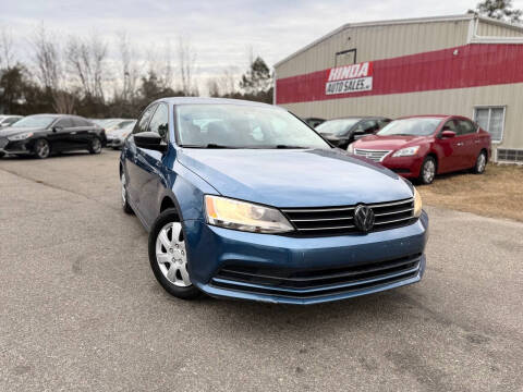 2015 Volkswagen Jetta for sale at Kinda Auto Sales Inc in Clayton NC