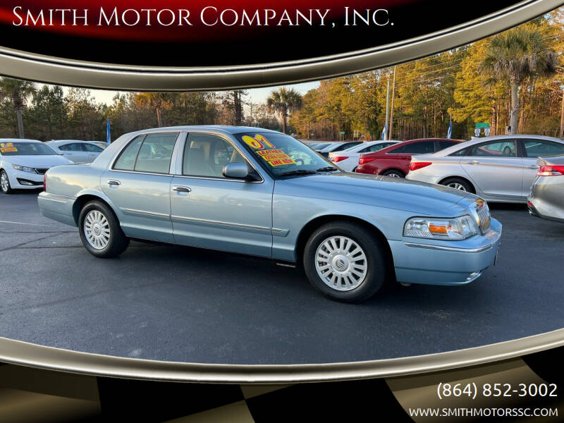 2007 Mercury Grand Marquis for sale at Smith Motor Company, Inc. in Mc Cormick SC