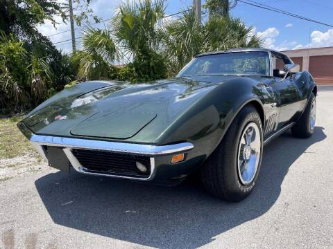 1969 Chevrolet Corvette for sale at American Classics Autotrader LLC in Pompano Beach FL