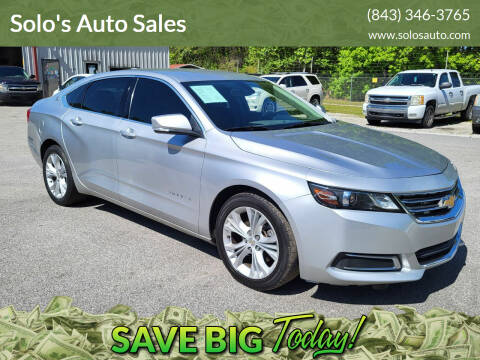 2015 Chevrolet Impala for sale at Solo's Auto Sales in Timmonsville SC