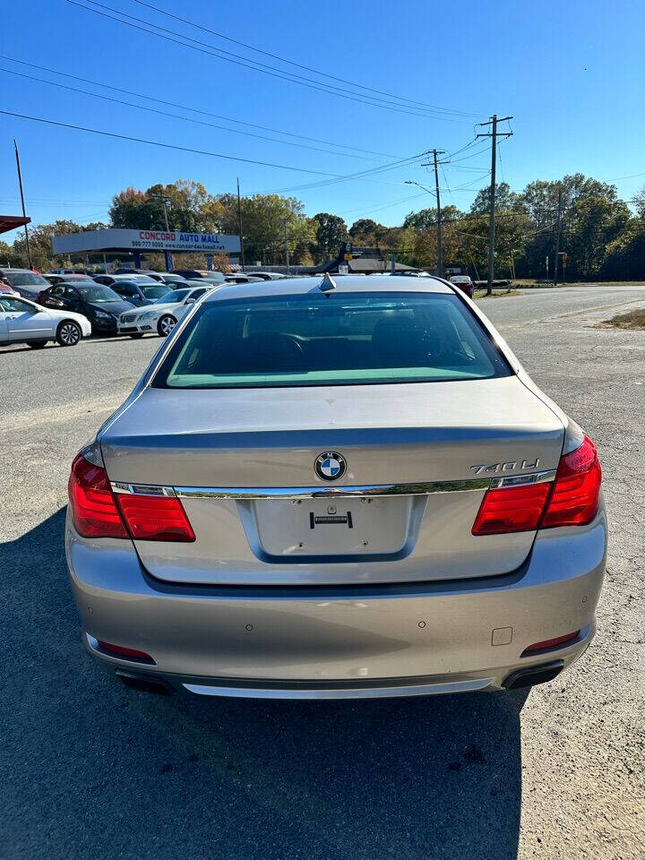 2011 BMW 7 Series for sale at Concord Auto Mall in Concord, NC