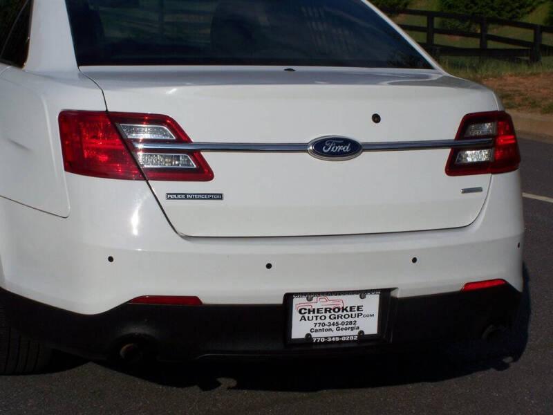 2015 Ford Taurus Police Interceptor