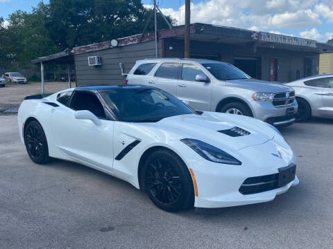 2015 Chevrolet Corvette for sale at Texas Luxury Auto in Houston TX