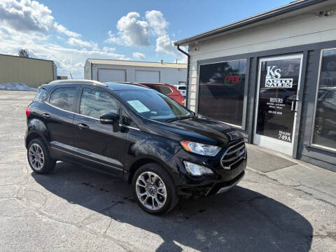 2020 Ford EcoSport for sale at K & S Auto Sales in Smithfield UT