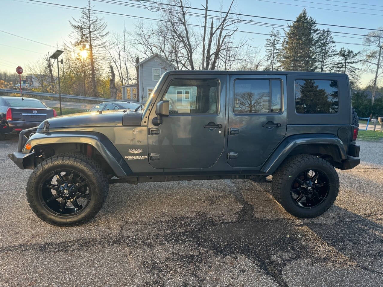 2008 Jeep Wrangler Unlimited for sale at ROUTE 8 AUTO SALES LLC in Peninsula, OH