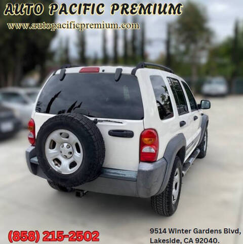 2003 Jeep Liberty for sale at Auto Pacific Premium in Lakeside, CA