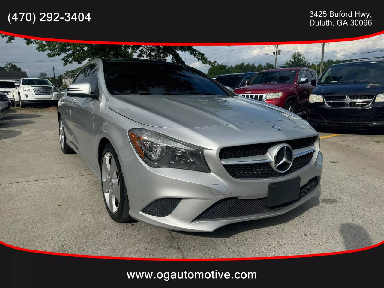 2015 Mercedes-Benz CLA for sale at OG Automotive, LLC. in Duluth, GA