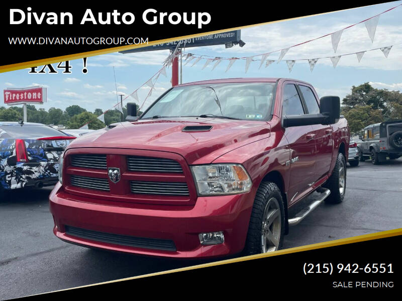 2010 Dodge Ram Pickup 1500 for sale at Divan Auto Group in Feasterville Trevose PA