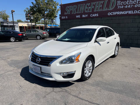 2014 Nissan Altima for sale at SPRINGFIELD BROTHERS LLC in Fullerton CA