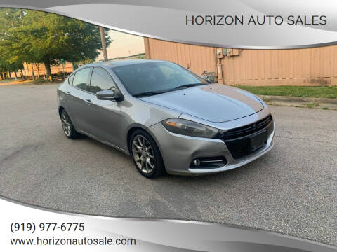 2015 Dodge Dart for sale at Horizon Auto Sales in Raleigh NC
