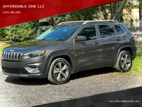 2019 Jeep Cherokee for sale at AFFORDABLE ONE LLC in Orlando FL
