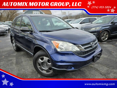 2010 Honda CR-V for sale at AUTOMIX MOTOR GROUP, LLC in Swansea MA