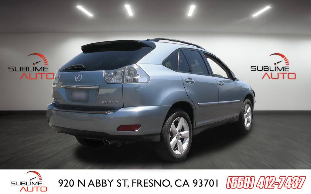 2007 Lexus RX 350 for sale at SUBLIME AUTO in Fresno, CA