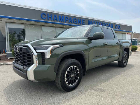 2022 Toyota Tundra for sale at Champagne Motor Car Company in Willimantic CT