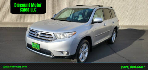 2012 Toyota Highlander for sale at Discount Motor Sales in Wenatchee WA
