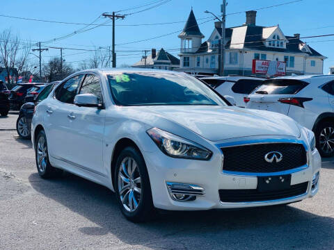 2018 Infiniti Q70 for sale at Tonny's Auto Sales Inc. in Brockton MA