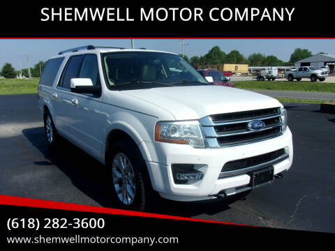 2015 Ford Expedition EL for sale at SHEMWELL MOTOR COMPANY in Red Bud IL
